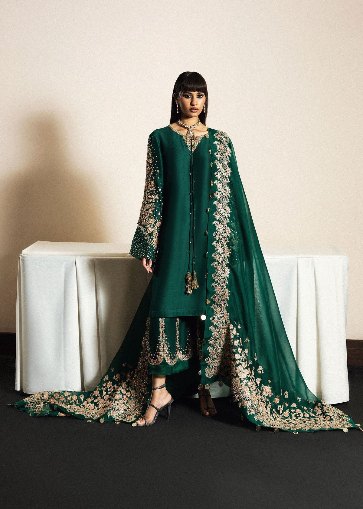 Hussain Rehar | Luxury Pret 26 | Noor Lepoque-1
