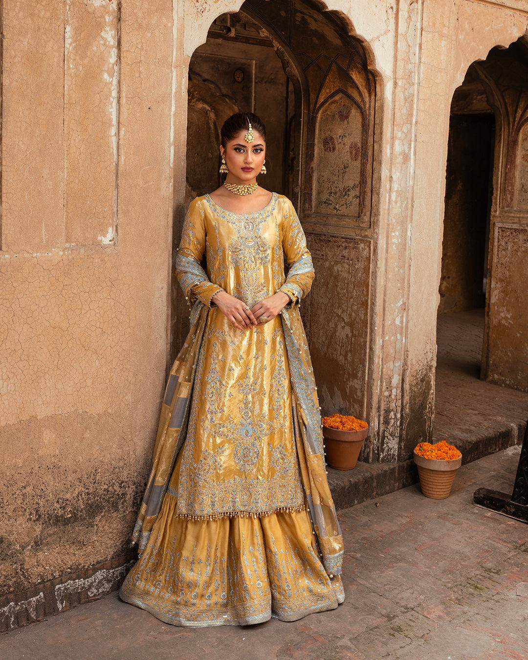 Faiza Saqlain | Nira Festive | Sozan -  Faiza Saqlain Bridal - Original Designer Dress - House of Maryam