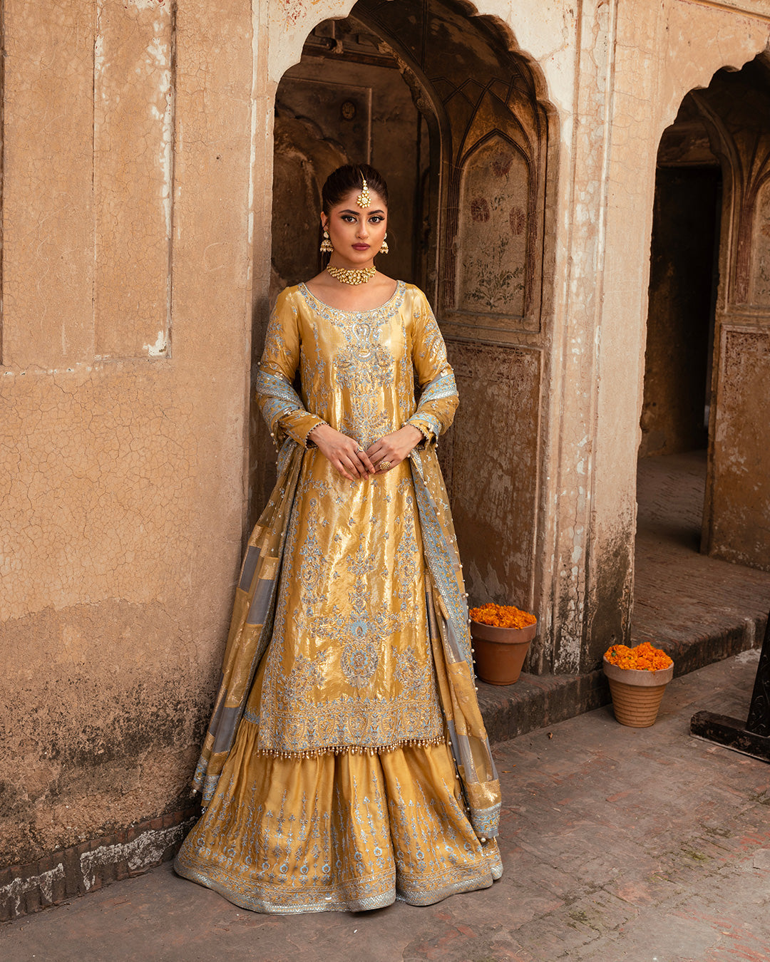 Faiza Saqlain | Nira Festive | Sozan -  Faiza Saqlain Bridal - Original Designer Dress - House of Maryam