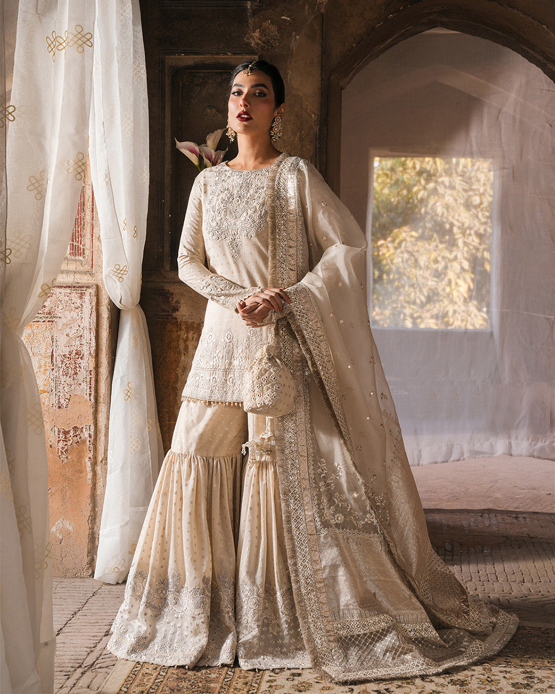 Faiza Saqlain | Zimmal Formals | Devina -  Faiza Saqlain Ladies Clothes - Original Designer Dress - House of Maryam