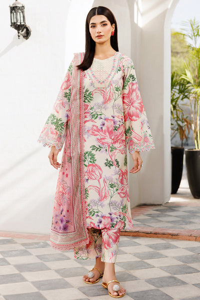 Farasha | Printed Essentials | Ivory Petal -  Farasha Ladies Clothes - Original Designer Dress - House of Maryam