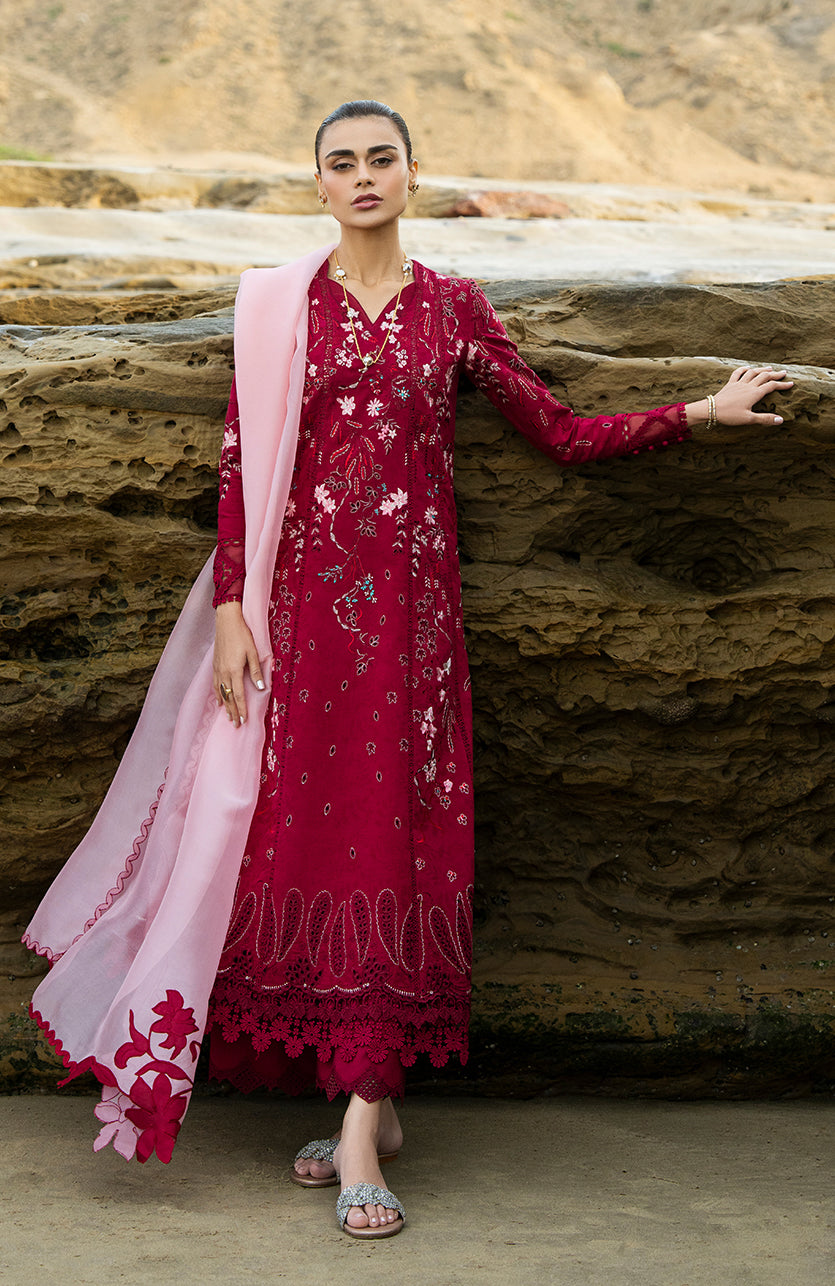 Soraya | Noa Summer Pret 25' | Carmine -  Soraya  - Original Designer Dress - House of Maryam
