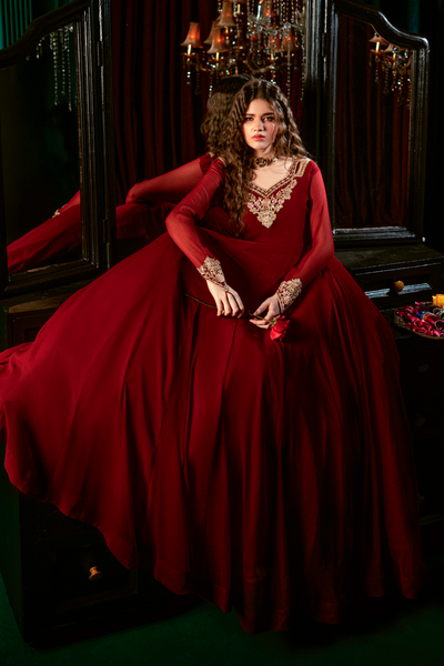 Hania & Umaimaz | Festive Collection | Zeba -  Hania & Umaima  - Original Designer Dress - House of Maryam
