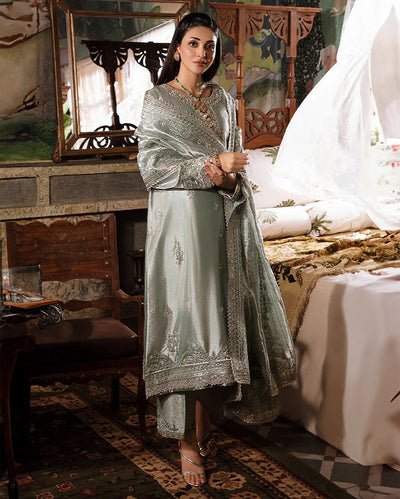 Mushq | Sunehri Lama Silk | Heer