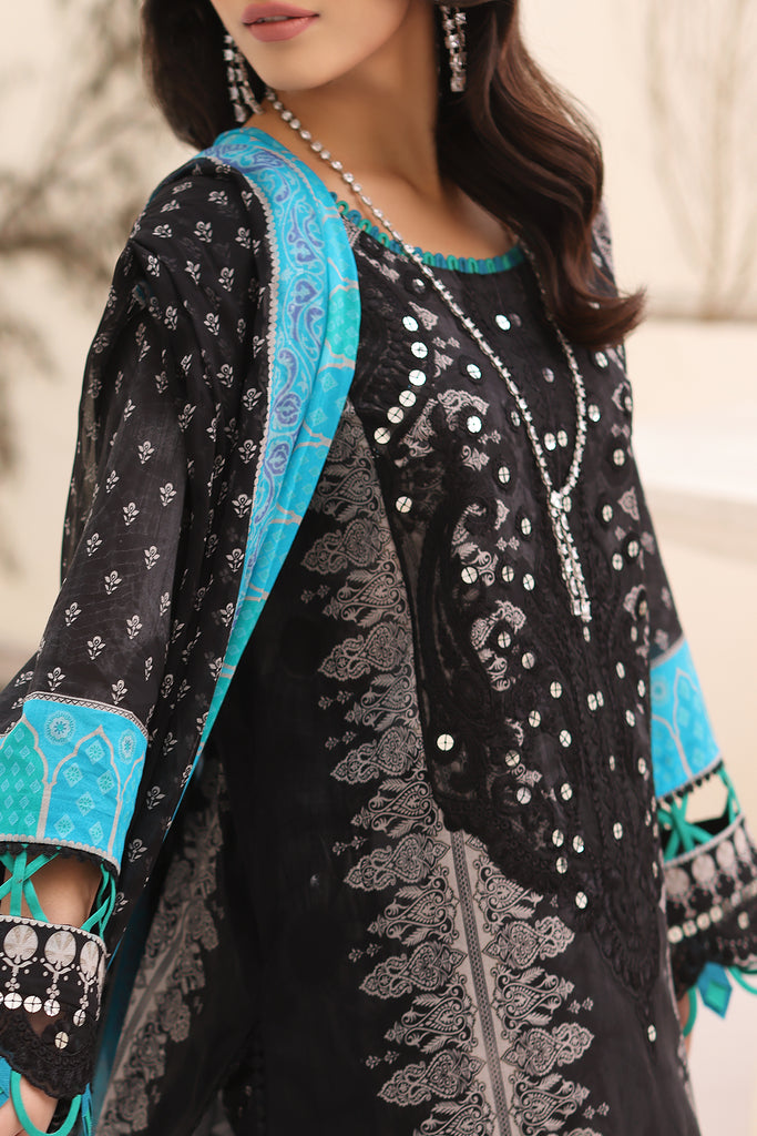 Charizma | Naranji Embroidered Lawn 24 | CN4-002 -  Charizma Luxury - Original Designer Dress - House of Maryam