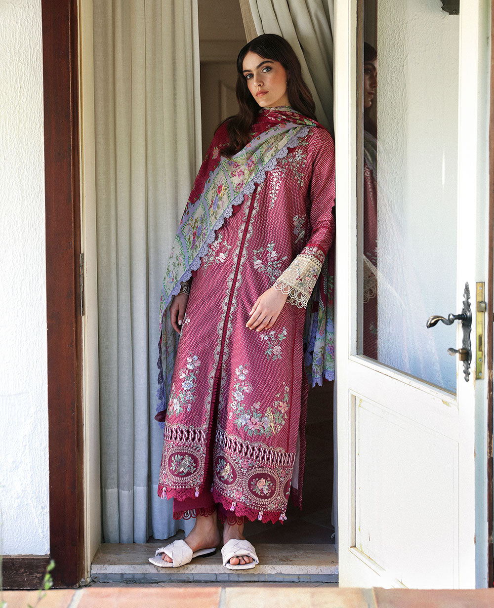 Republic Womenswear | Aylin Summer Lawn 24 | Fleur (D2-A) -  Republic Womenswear Luxury - Original Designer Dress - House of Maryam