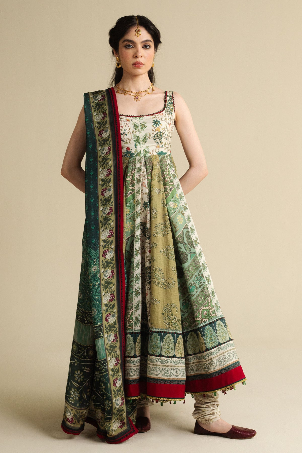 Zara Shahjahan | Anarkali 25 | Saawan-D2 -  Zara Shahjahan Ladies Clothes - Original Designer Dress - House of Maryam