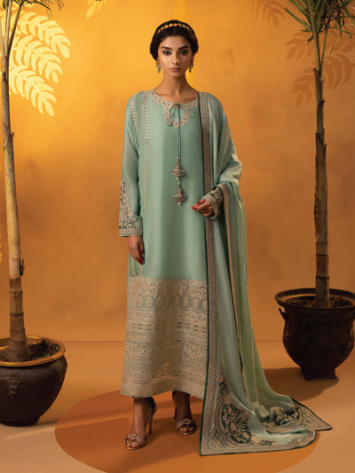 Faiza Faisal | Signature Pret Eid Edit | Marisa -  Faiza Faisal Luxury - Original Designer Dress - House of Maryam