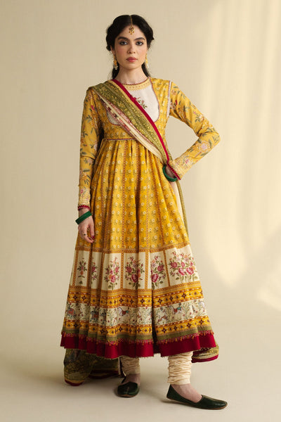 Zara Shahjahan | Anarkali 25 | Amaltas-D3 -  Zara Shahjahan Ladies Clothes - Original Designer Dress - House of Maryam