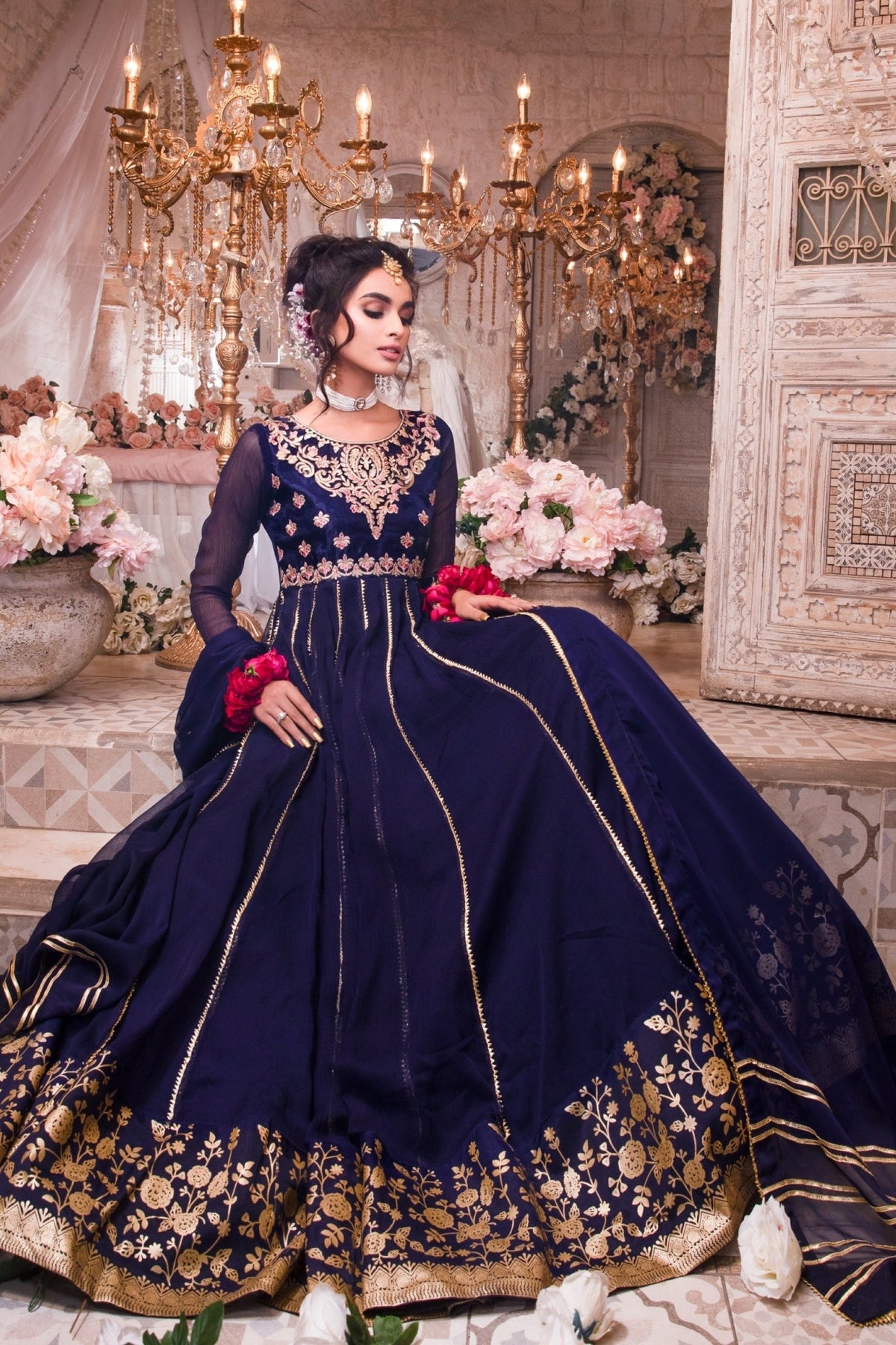 Hania & Umaimaz | Festive Collection | Mah-E-Mir -  Hania & Umaima  - Original Designer Dress - House of Maryam