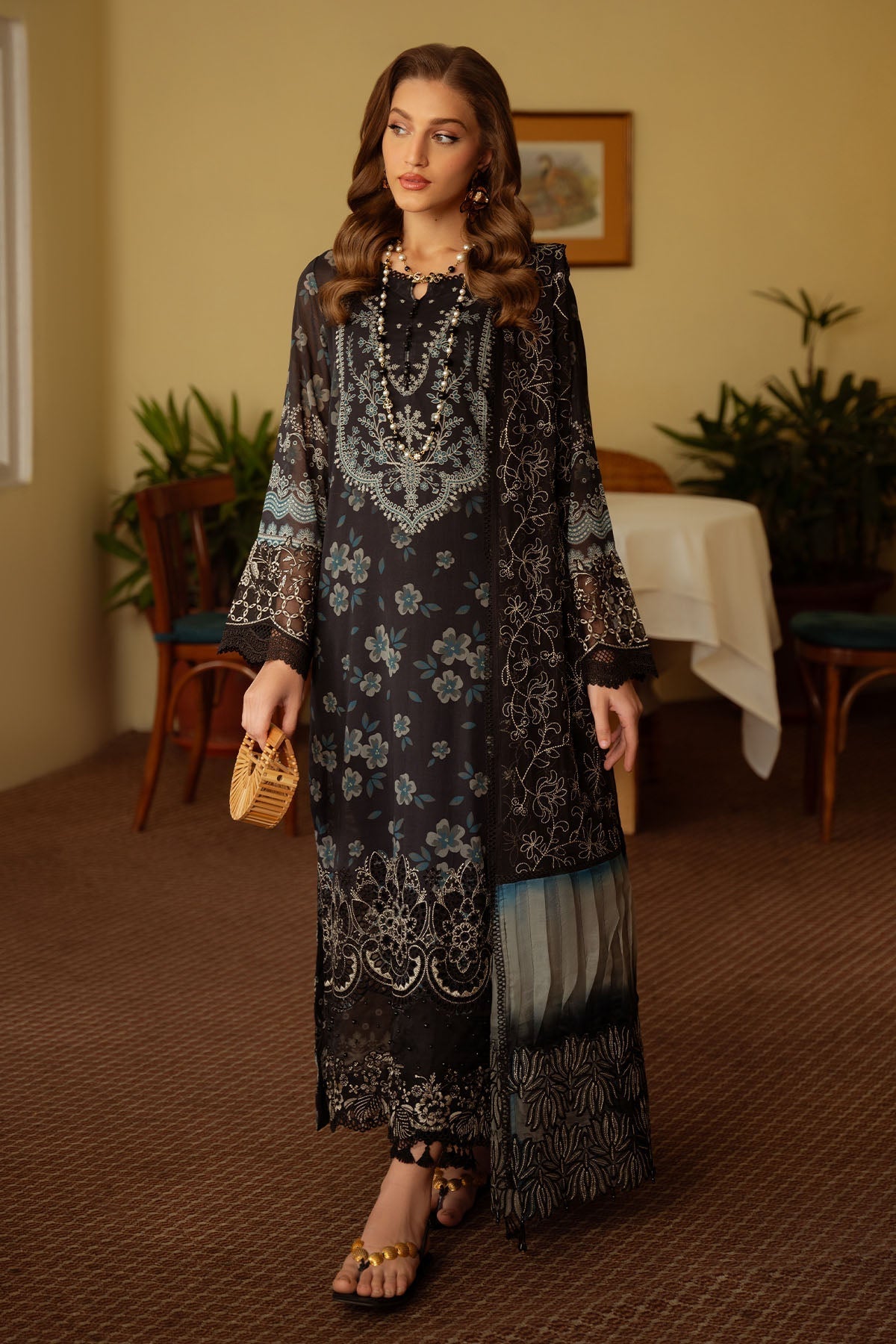 Nureh | Maya Swiss Lawn | NS-151 -  Nureh Ladies Clothes - Original Designer Dress - House of Maryam