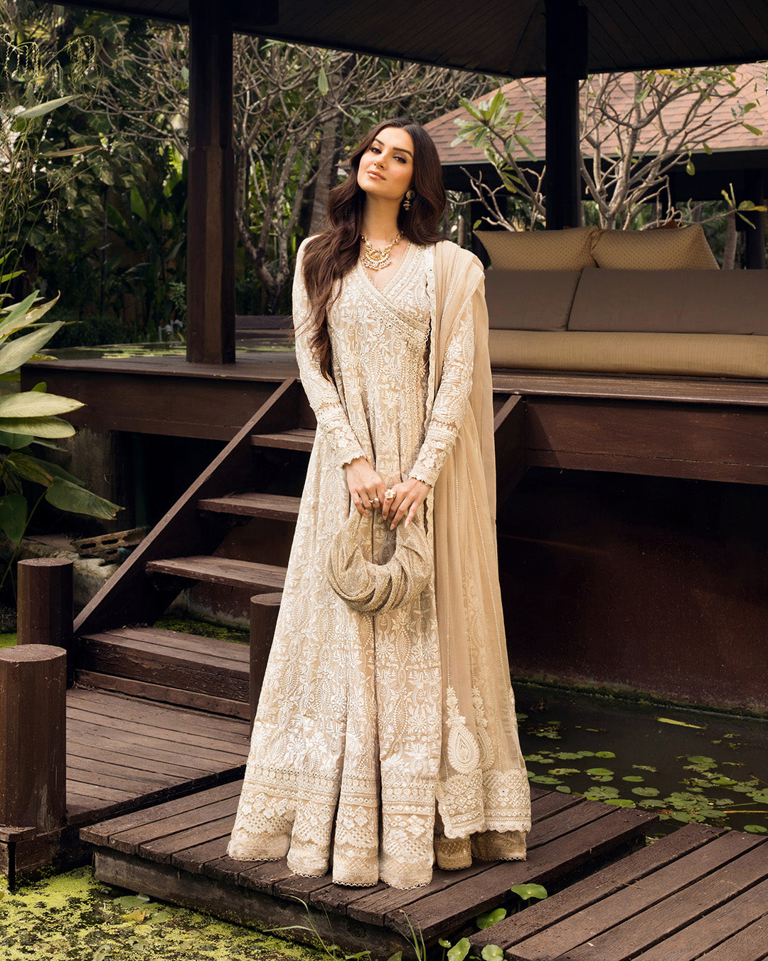 Faiza Saqlain | Zinnia Lawn 25 | Ilima -  Faiza Saqlain Ladies Clothes - Original Designer Dress - House of Maryam