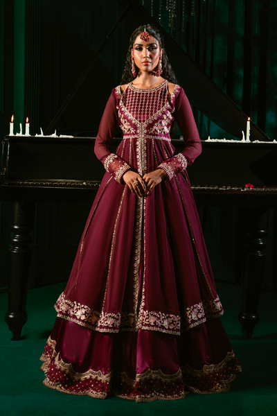 Hania & Umaimaz | Festive Collection | Zimal -  Hania & Umaima  - Original Designer Dress - House of Maryam