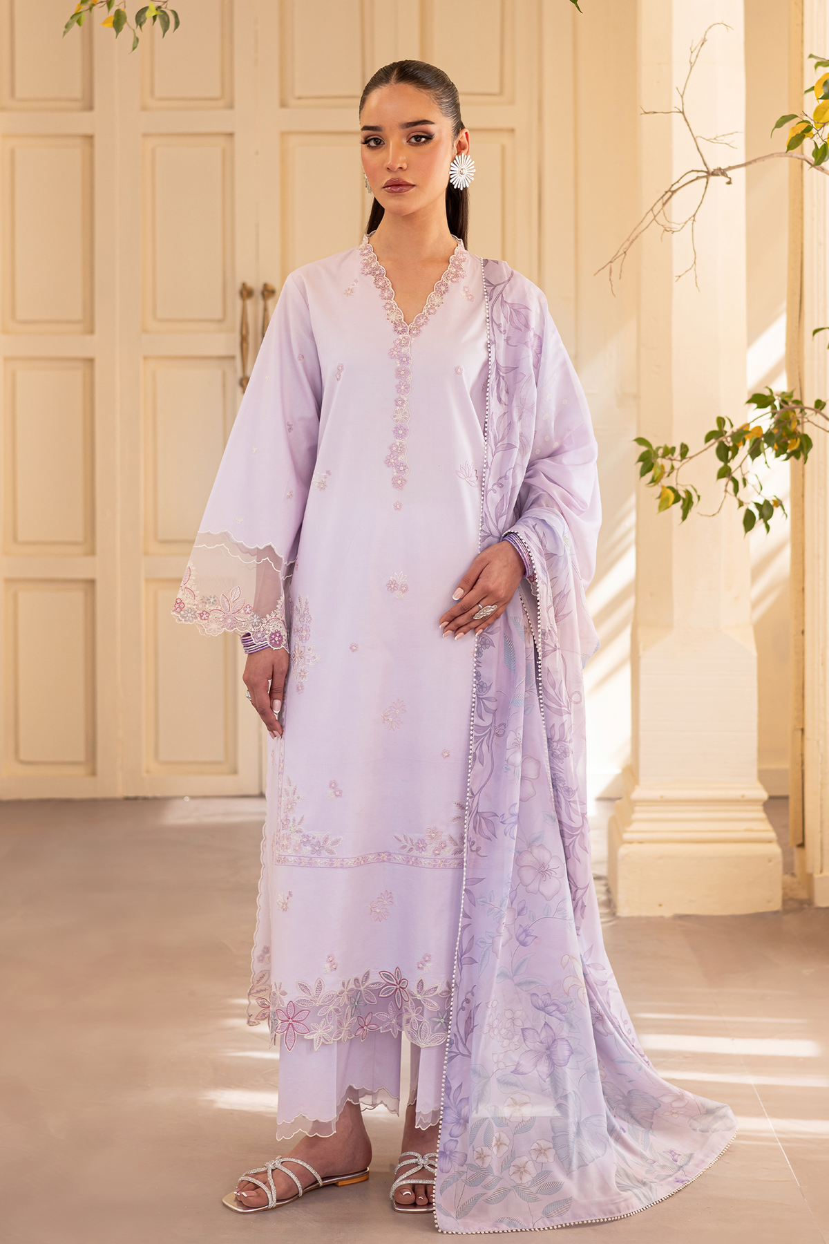 Seran | Nayab Eid Lawn | REHA -  Seran Ladies Clothes - Original Designer Dress - House of Maryam