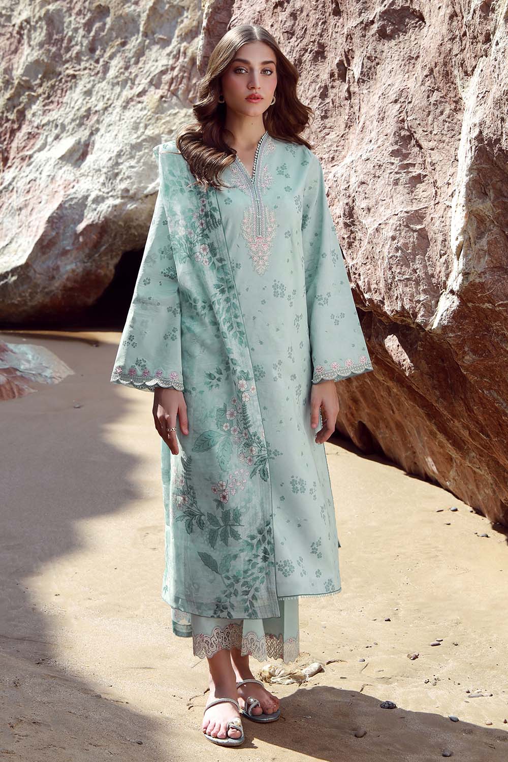 Seran | Afsanah Lawn 25 | NYLA -  Seran Ladies Clothes - Original Designer Dress - House of Maryam