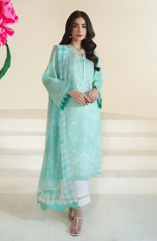 Seran | Daffodils Lawn 24 | Beverly -  Seran Casuals - Original Designer Dress - House of Maryam