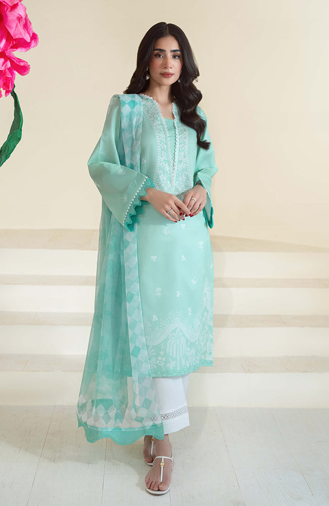 Seran | Daffodils Lawn 24 | Beverly -  Seran Casuals - Original Designer Dress - House of Maryam