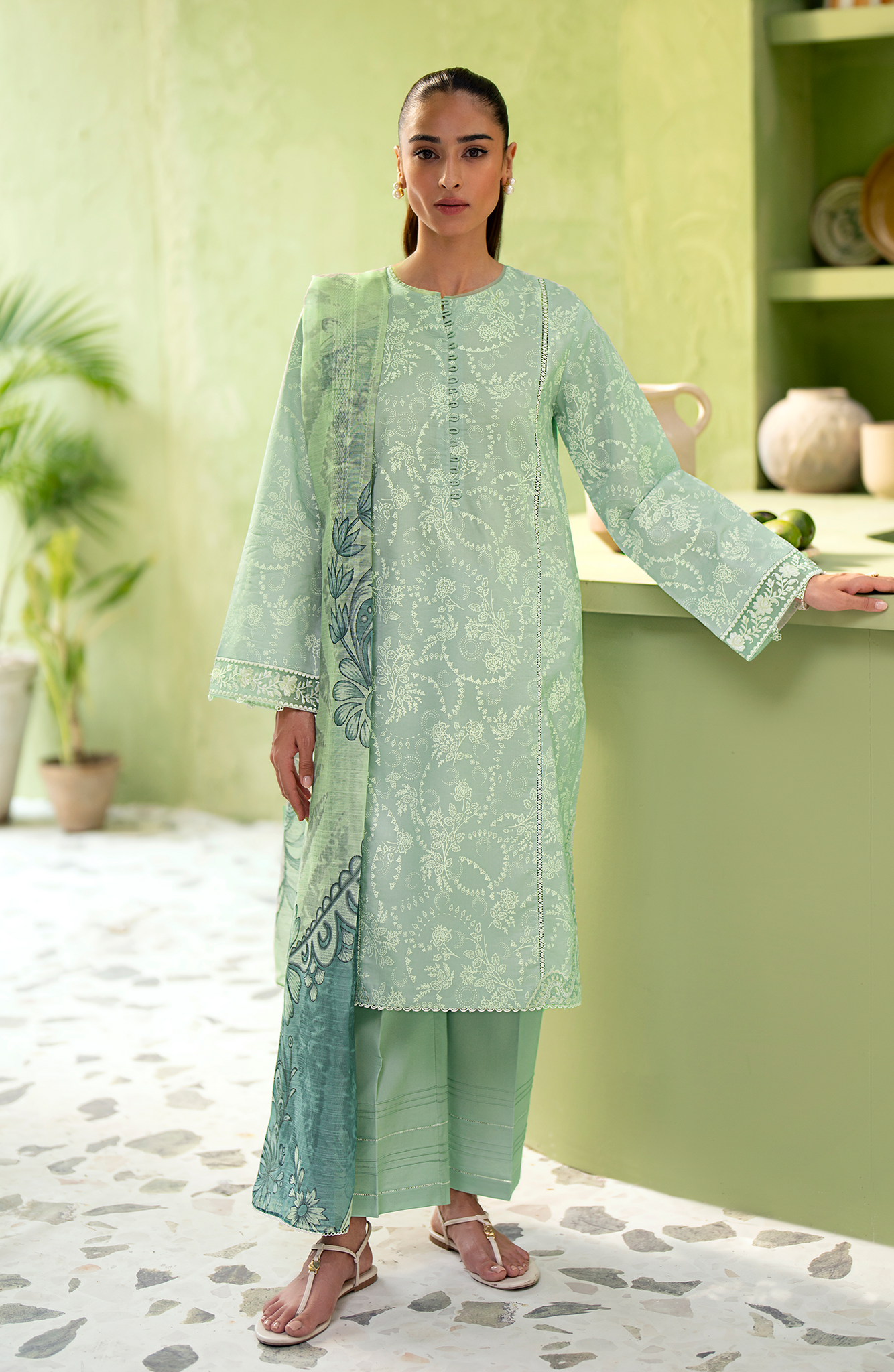 Seran | Artisan Lawn 25 | LAGUNE -  Seran Ladies Clothes -  House of Maryam