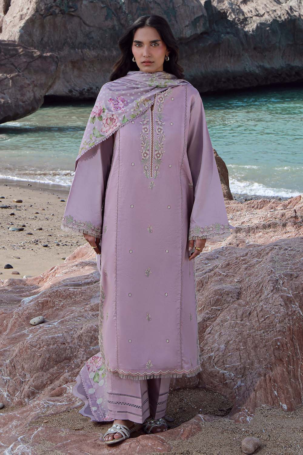 Seran | Afsanah Lawn 25 | NIHAL -  Seran Ladies Clothes - Original Designer Dress - House of Maryam