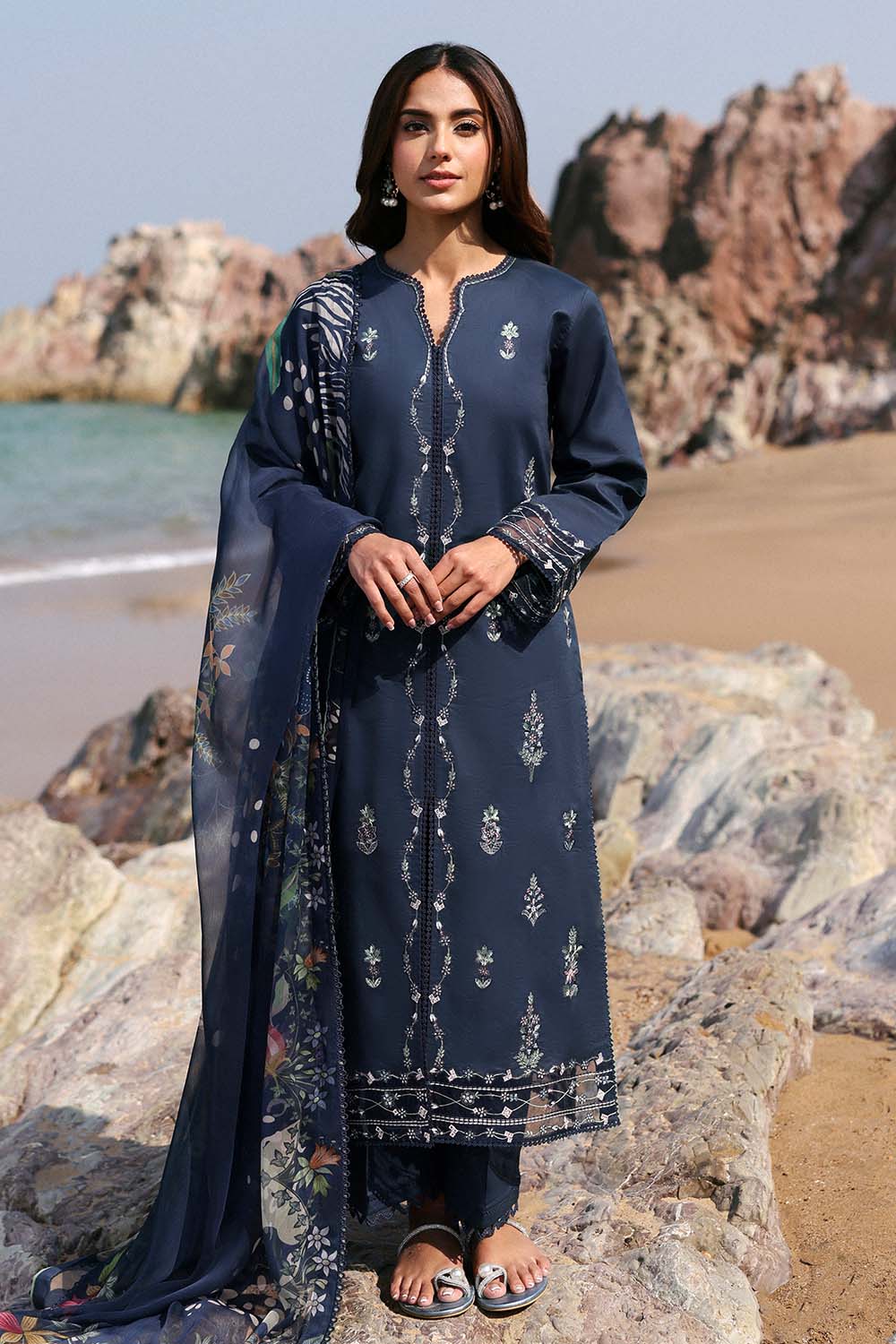 Seran | Afsanah Lawn 25 | MERAL -  Seran Ladies Clothes - Original Designer Dress - House of Maryam
