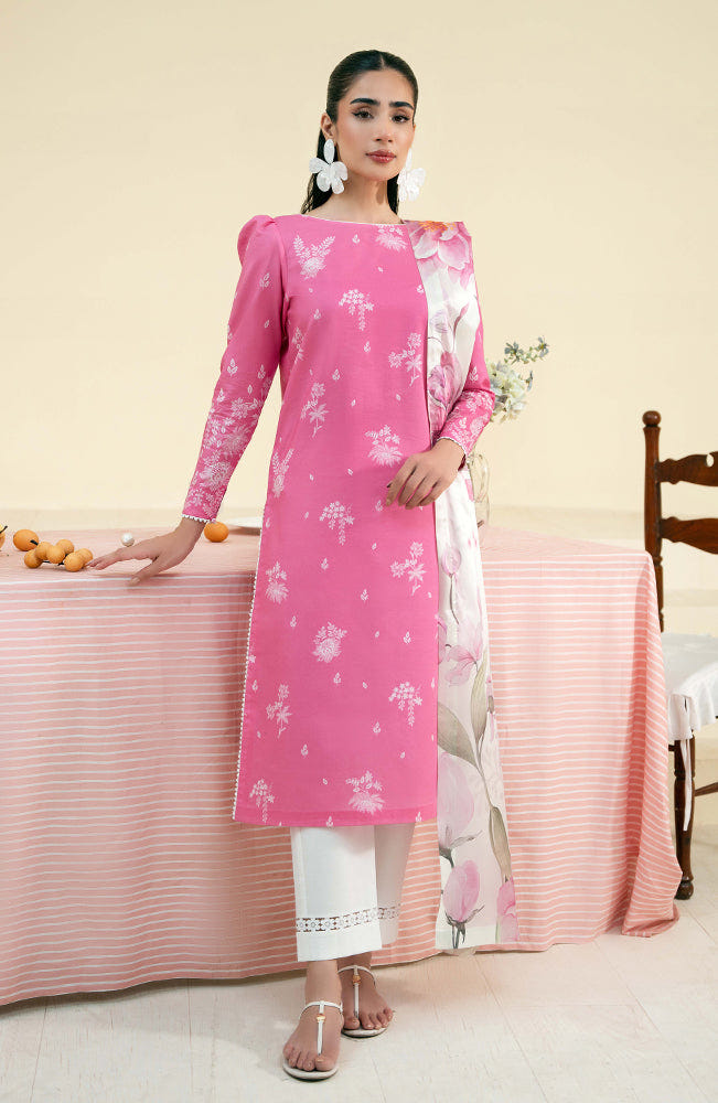 Seran | Daffodils Lawn 24 | Julien -  Seran Casuals - Original Designer Dress - House of Maryam