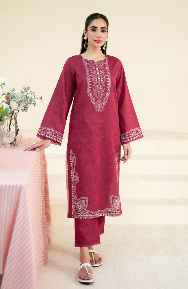 Seran | Daffodils Lawn 24 | Khai -  Seran Casuals - Original Designer Dress - House of Maryam