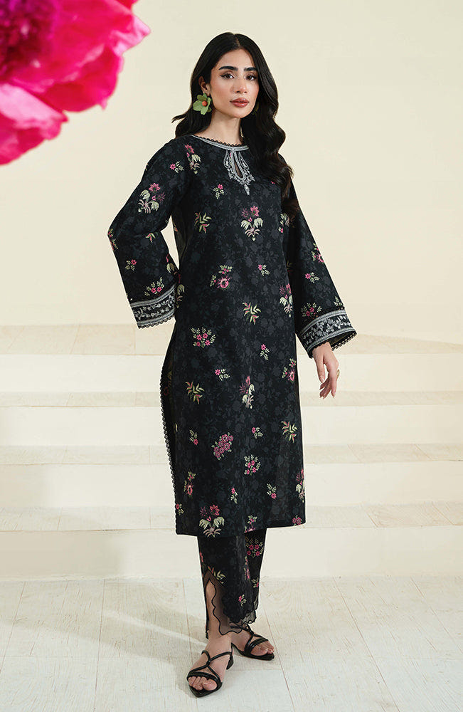 Seran | Daffodils Lawn 24 | Cassian -  Seran Casuals - Original Designer Dress - House of Maryam