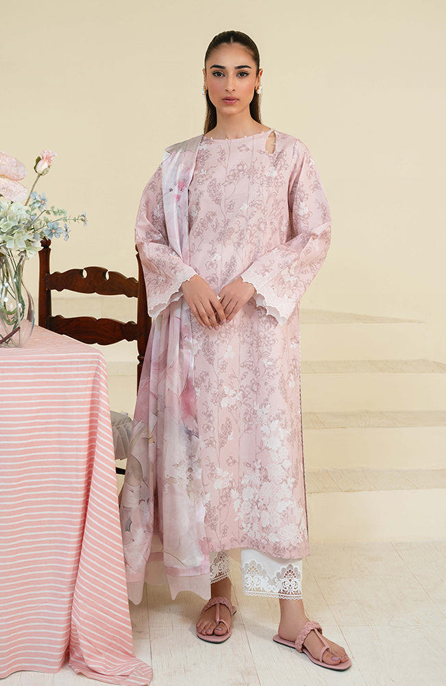 Seran | Daffodils Lawn 24 | Myles -  Seran Casuals - Original Designer Dress - House of Maryam