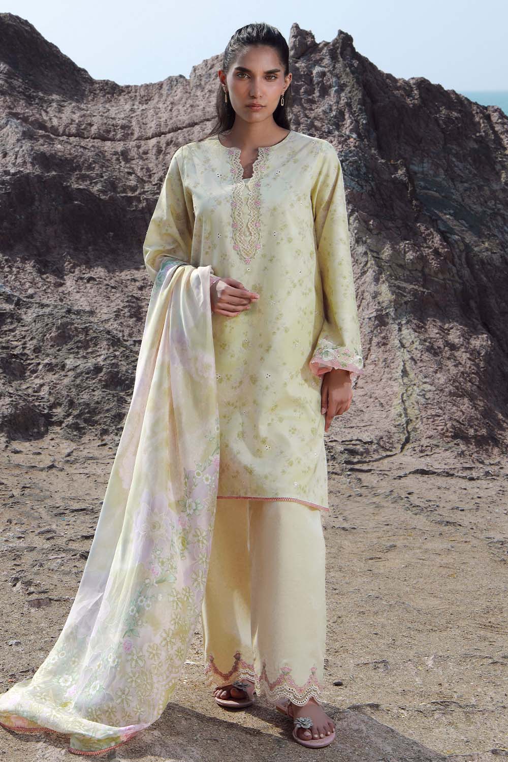 Seran | Afsanah Lawn 25 | SAHAR -  Seran Ladies Clothes - Original Designer Dress - House of Maryam