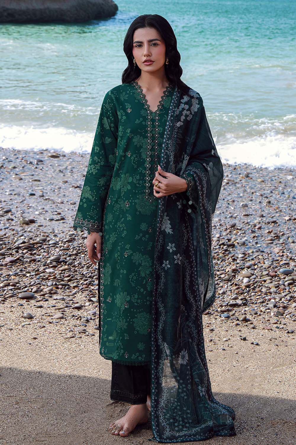 Seran | Afsanah Lawn 25 | ARZU -  Seran Ladies Clothes - Original Designer Dress - House of Maryam