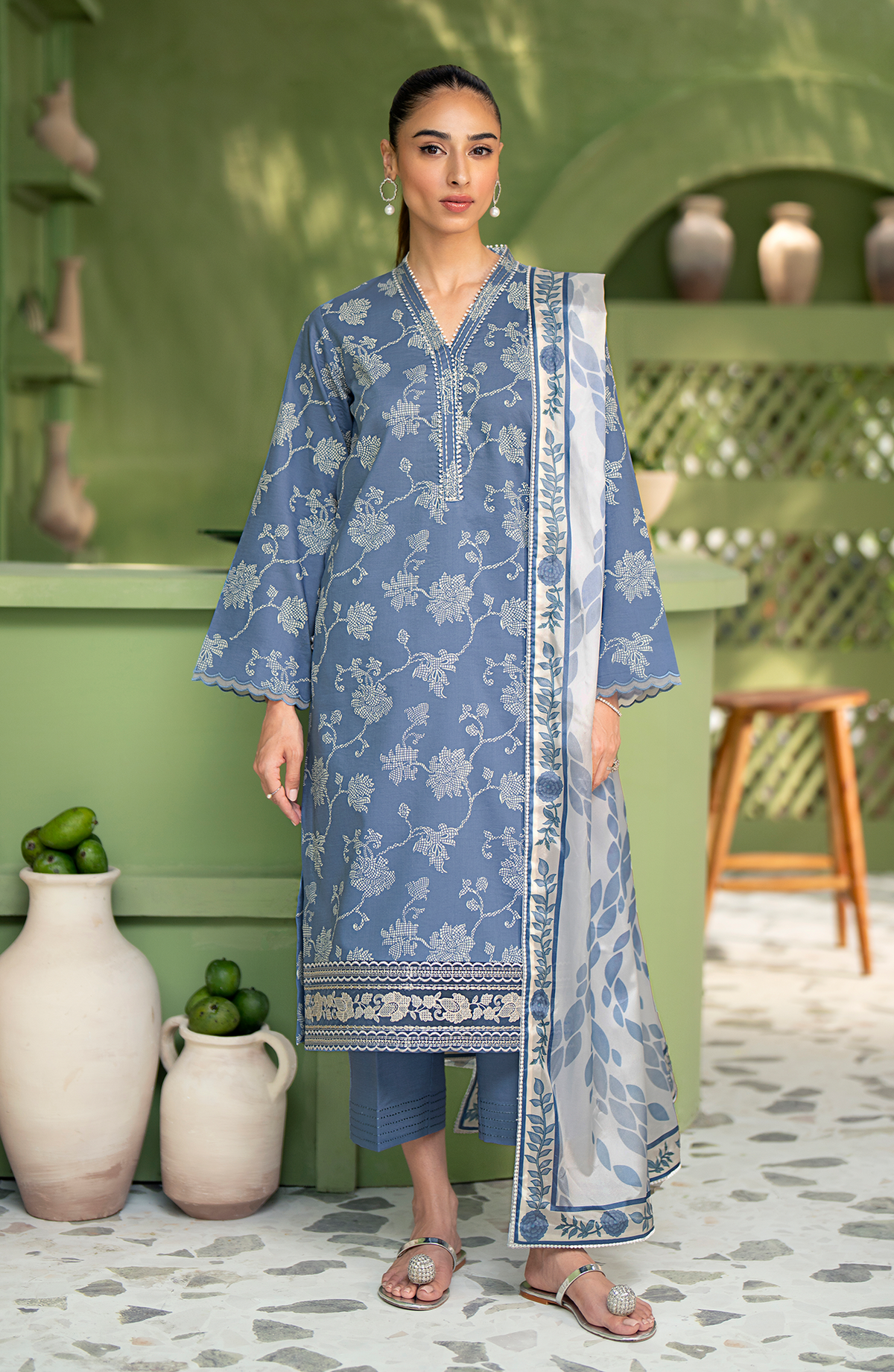 Seran | Artisan Lawn 25 | AEGEAN -  Seran Ladies Clothes - Original Designer Dress - House of Maryam