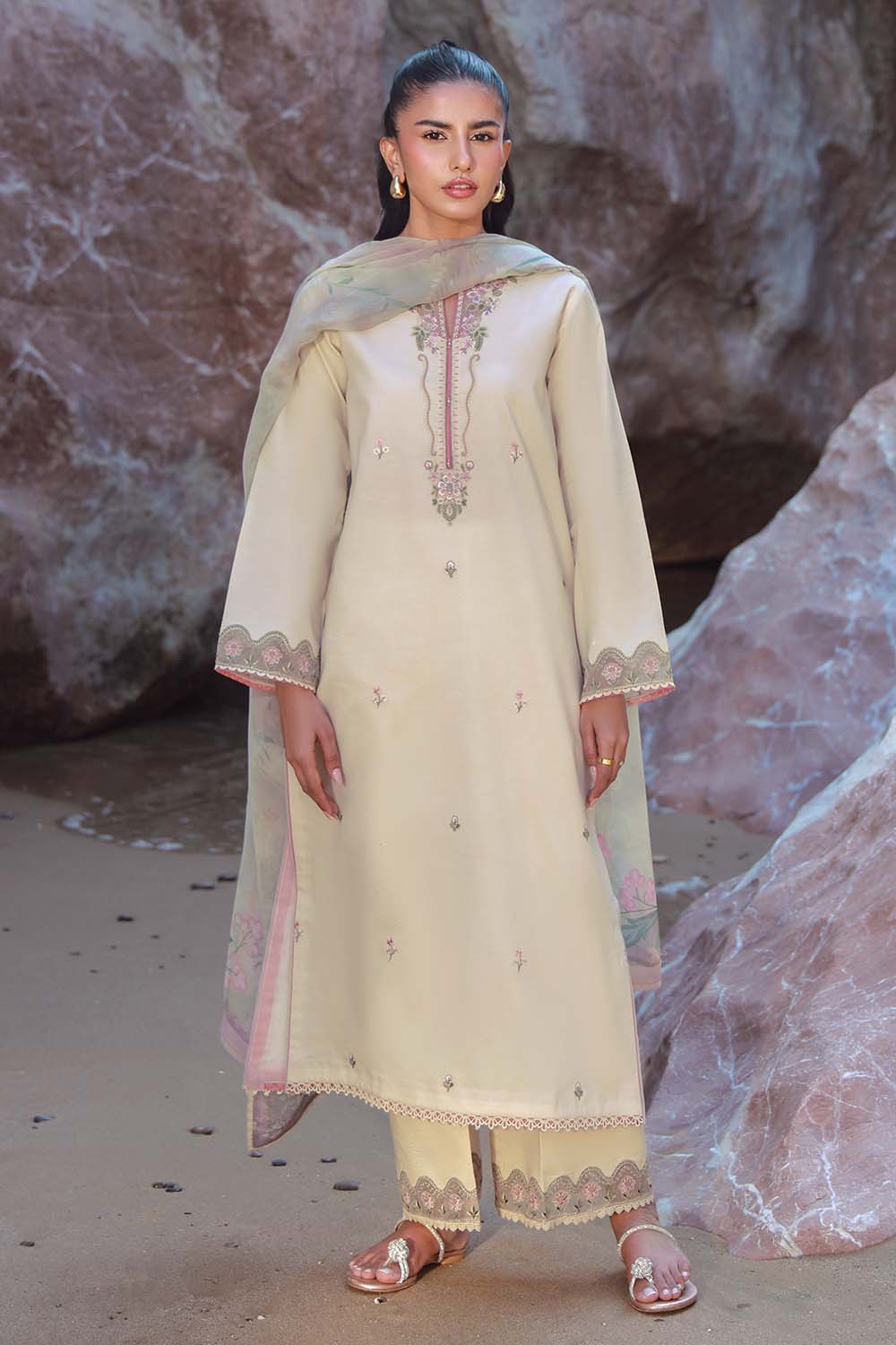 Seran | Afsanah Lawn 25 | AYLIN -  Seran Ladies Clothes - Original Designer Dress - House of Maryam