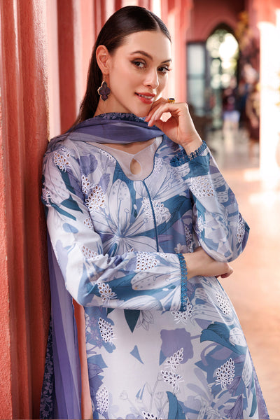 Farasha | Printed Essentials | Blue Passion -  Farasha Ladies Clothes - Original Designer Dress - House of Maryam