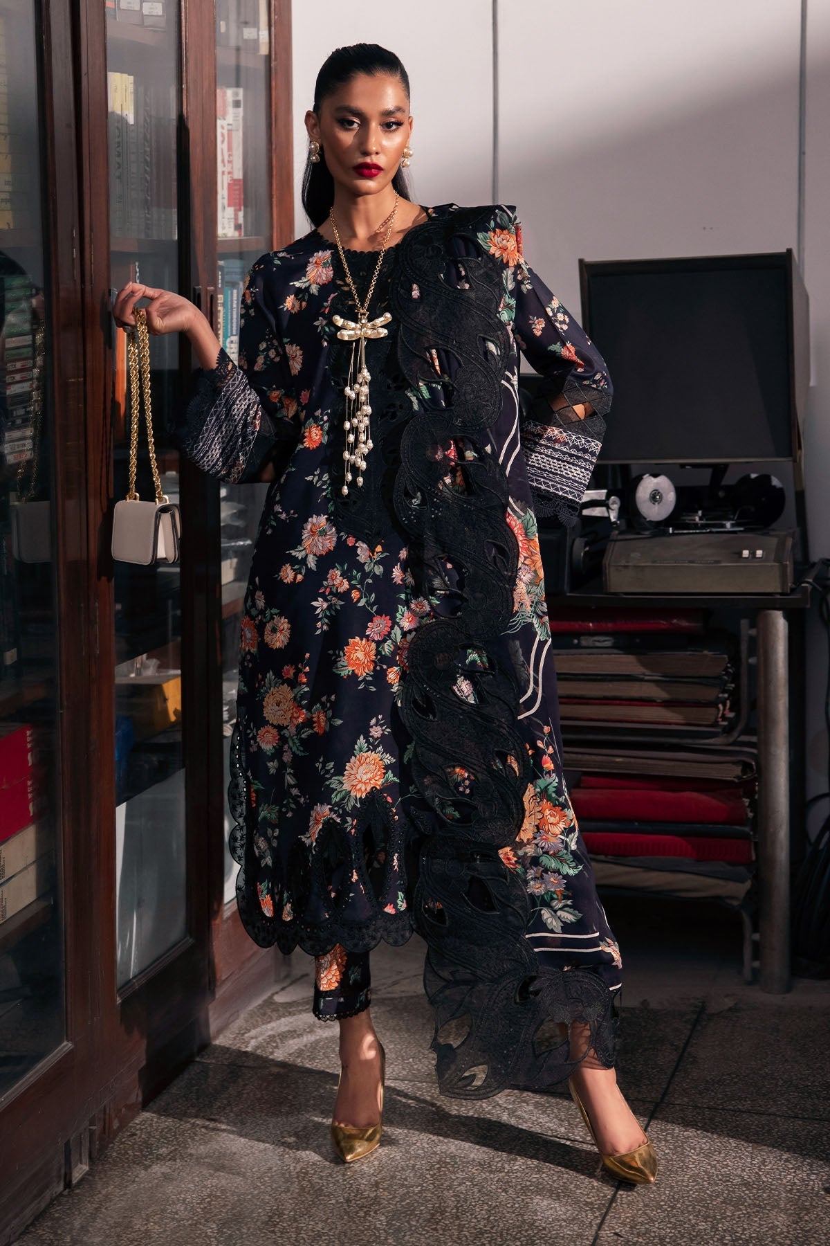 Nureh | Glam Girl Lawn | GL-18 -  Nureh Ladies Clothes - Original Designer Dress - House of Maryam