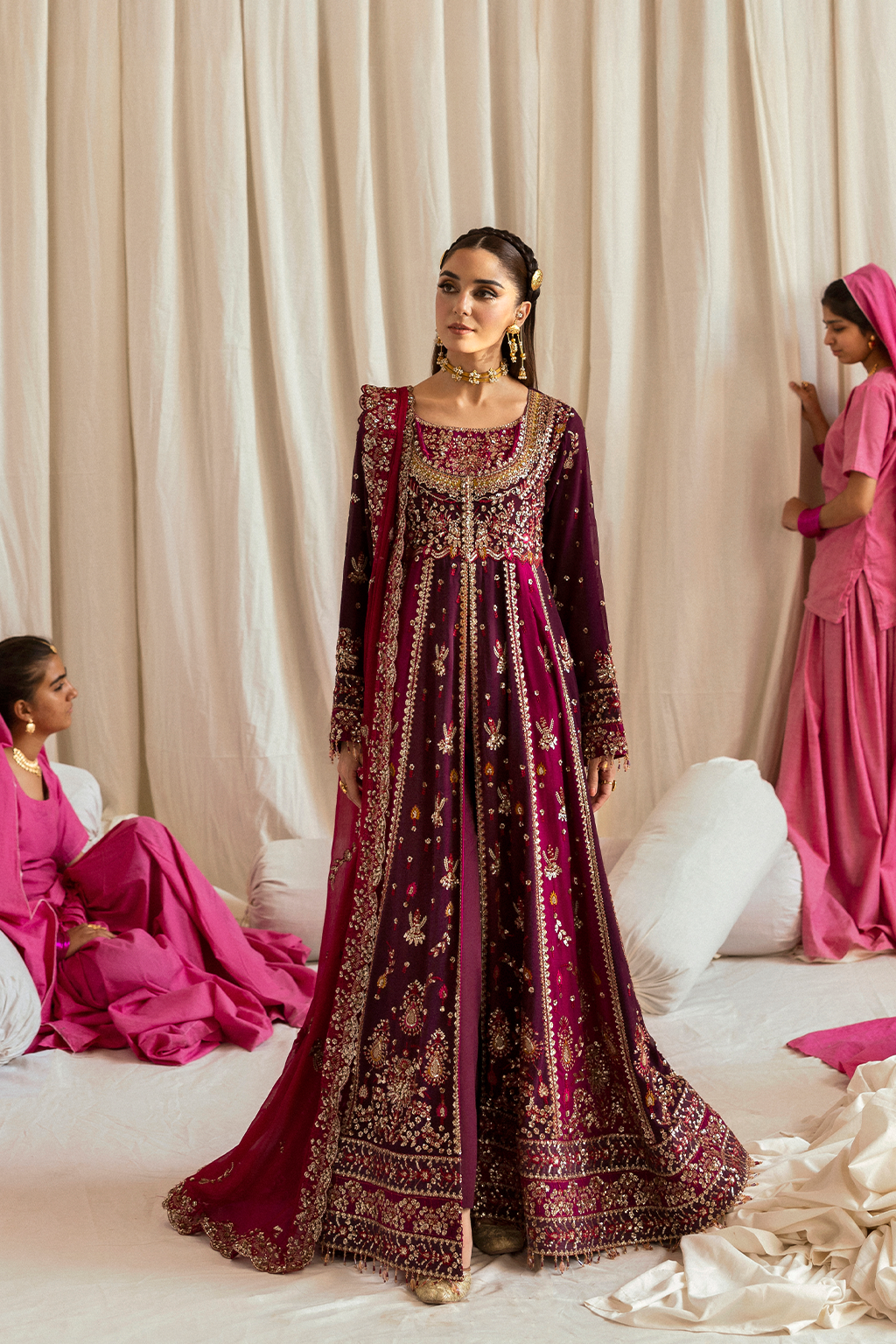 Emaan Adeel I The Empress Wedding Formals I AVORIA -  Emaan Adeel Ladies Clothes - Original Designer Dress - House of Maryam