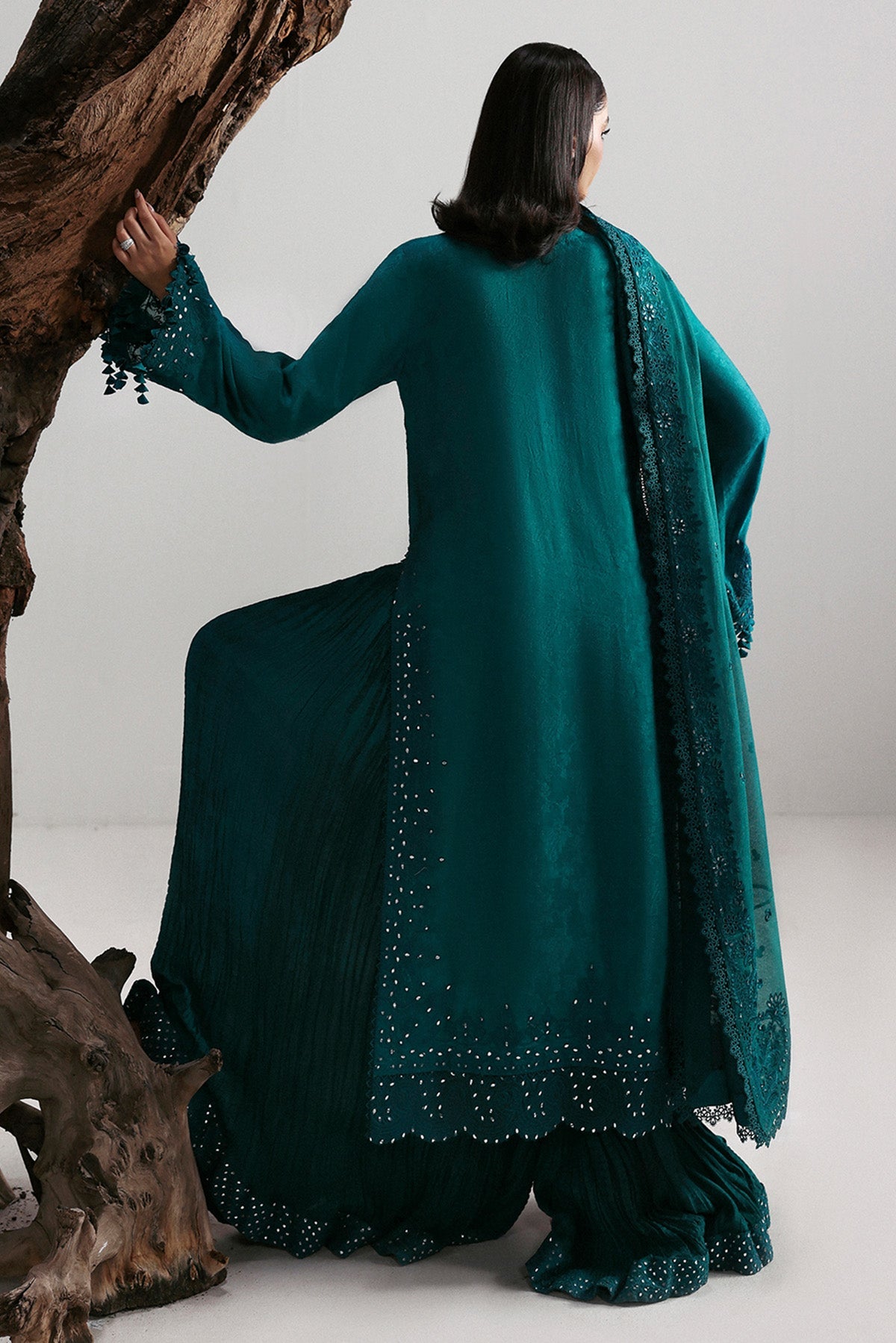 Afrozeh | Slate Ready to Wear | Valentena, image 2