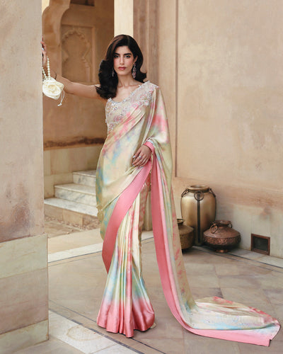 Faiza Saqlain | Averia Bridals | Kalara -  Faiza Saqlain Ladies Clothes - Original Designer Dress - House of Maryam