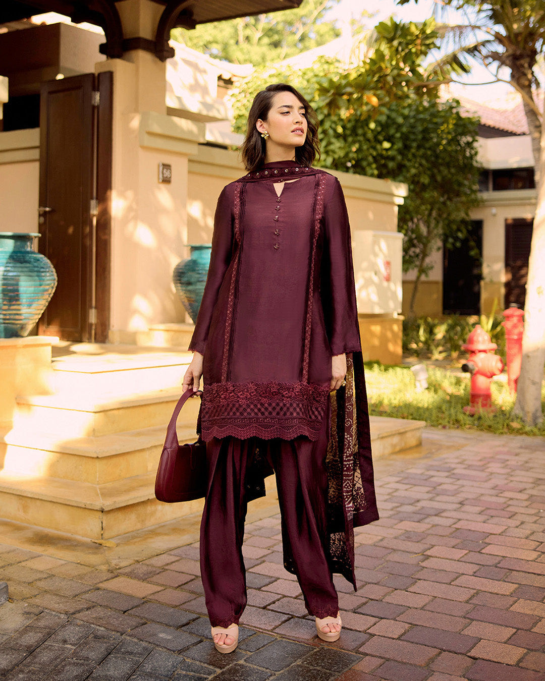 Faiza Saqlain | Carmela Luxury Pret | Triana -  Faiza Saqlain Ladies Clothes - Original Designer Dress - House of Maryam