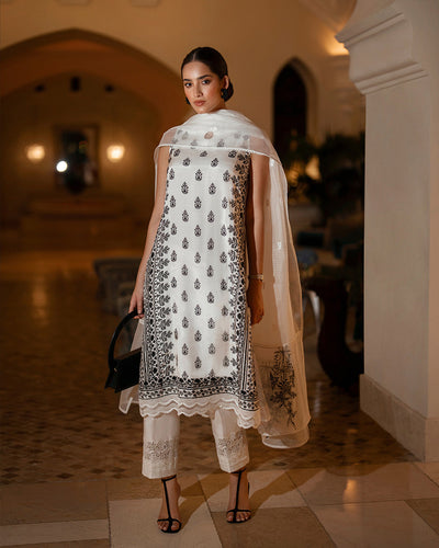 Faiza Saqlain | Zurina Luxury Pret | Zita -  Faiza Saqlain Luxury - Original Designer Dress - House of Maryam