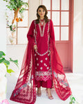 Zevk | Flora Festive Lawn | ZINNIA -  Zevk Ladies Clothes -  House of Maryam