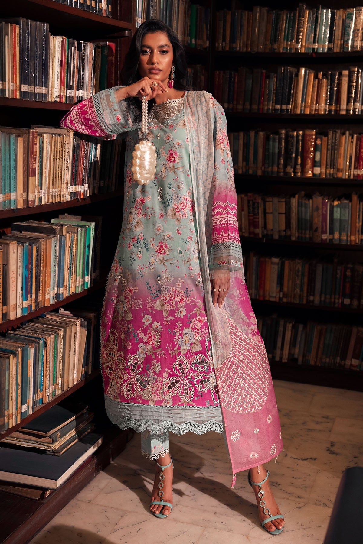 Nureh | Glam Girl Lawn | GL-16 -  Nureh Ladies Clothes - Original Designer Dress - House of Maryam
