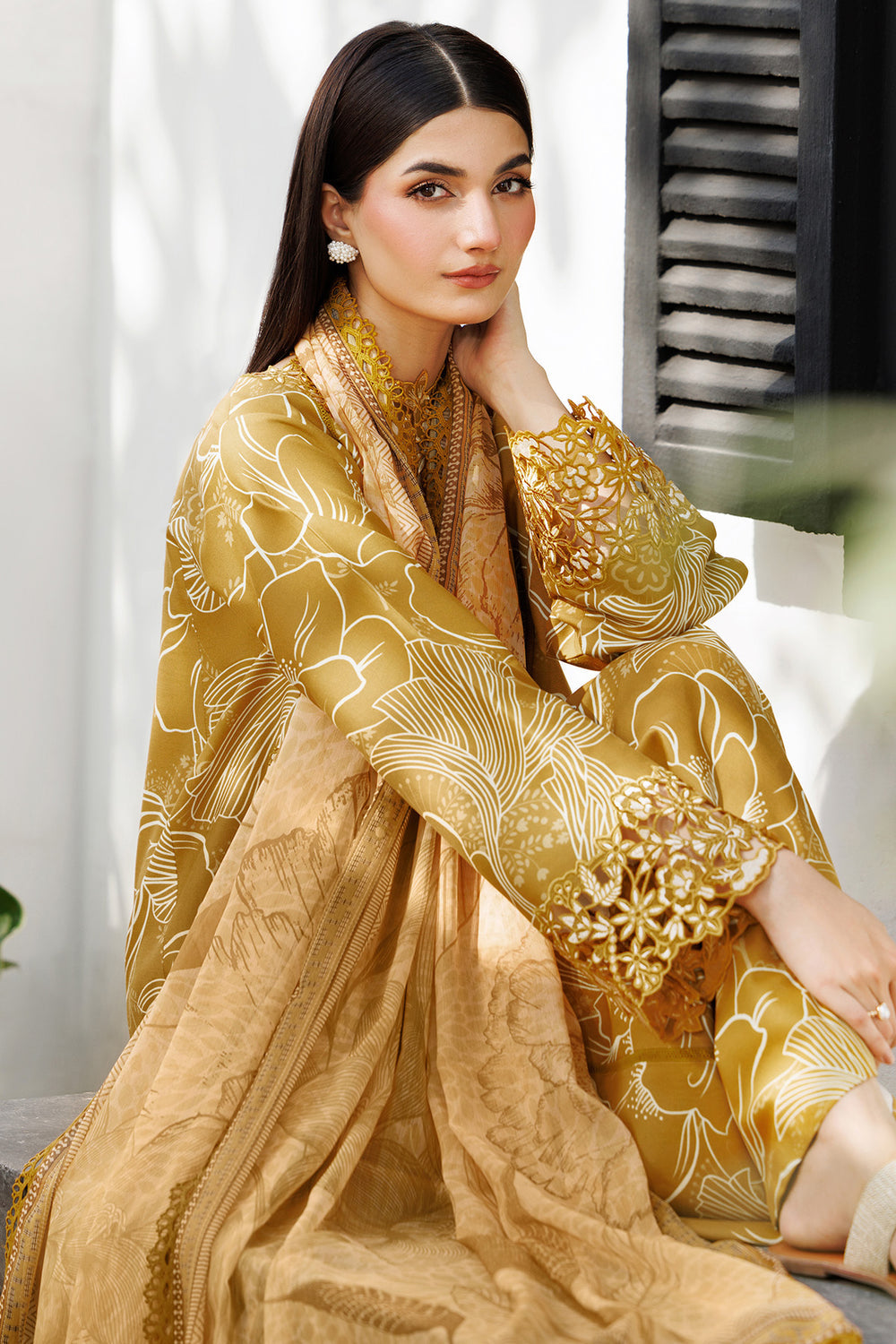 Farasha | Printed Essentials | Dune Aura -  Farasha Ladies Clothes - Original Designer Dress - House of Maryam