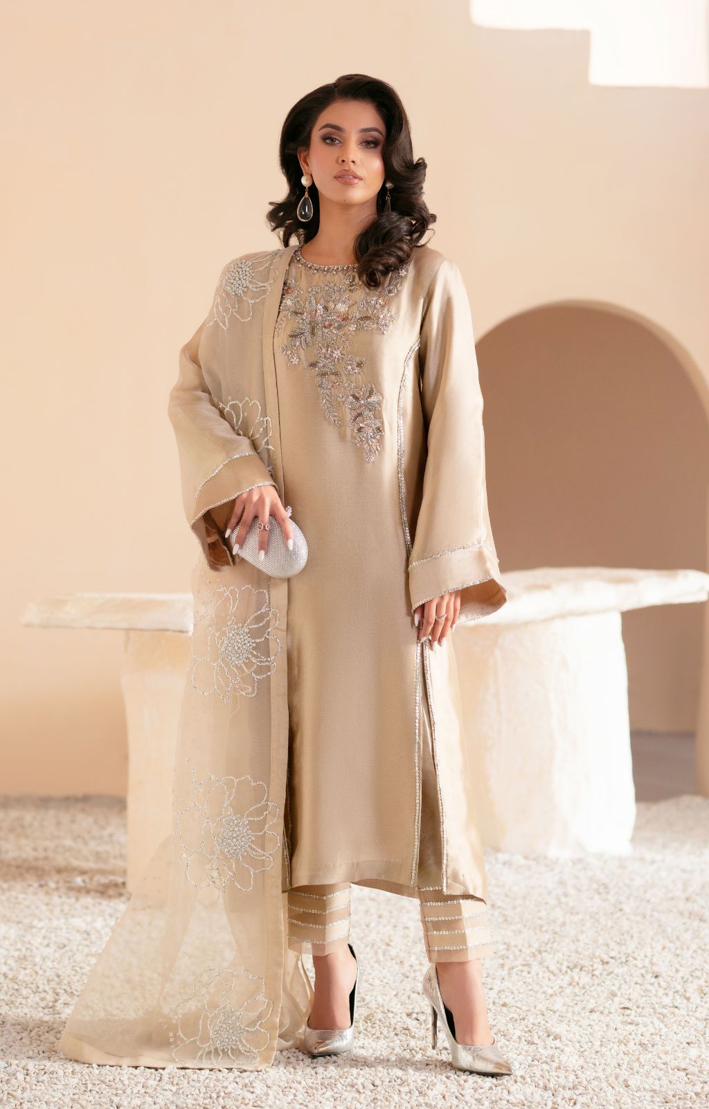 Ajr Couture | Symphony Luxe Festive 25 | Cosmic Dust -  AJR Couture Ladies Clothes - Original Designer Dress - House of Maryam