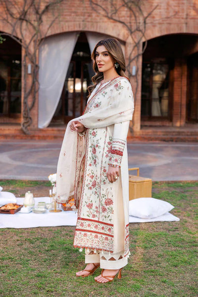 Farasha | Kaavish Lawn 24 | SURREAL WHITE -  Farasha Luxury - Original Designer Dress - House of Maryam