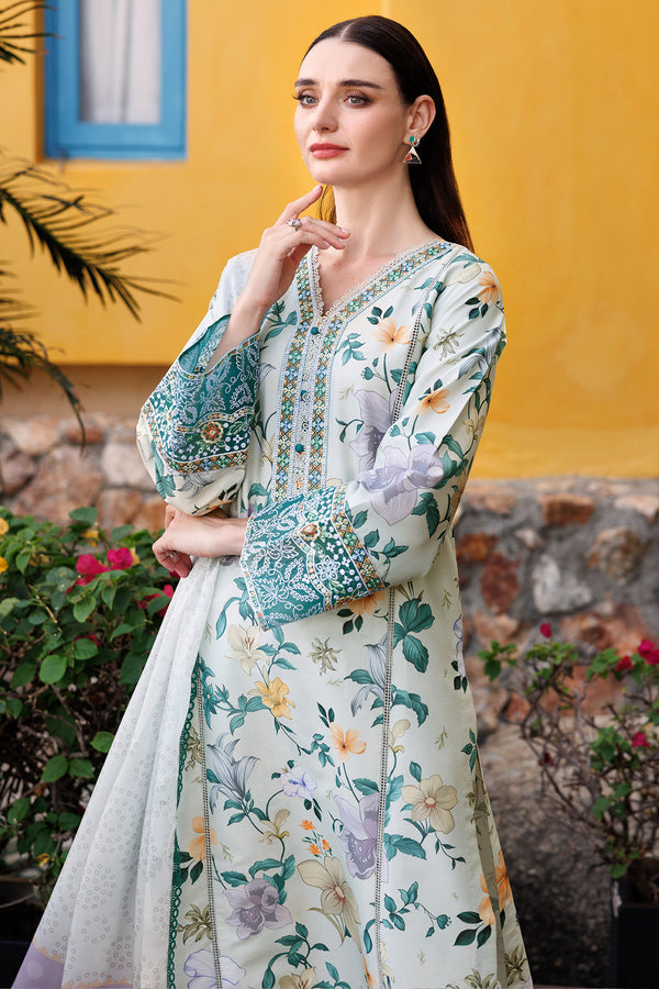 Farasha | Printed Essentials | Aqua Sparkle -  Farasha Ladies Clothes - Original Designer Dress - House of Maryam