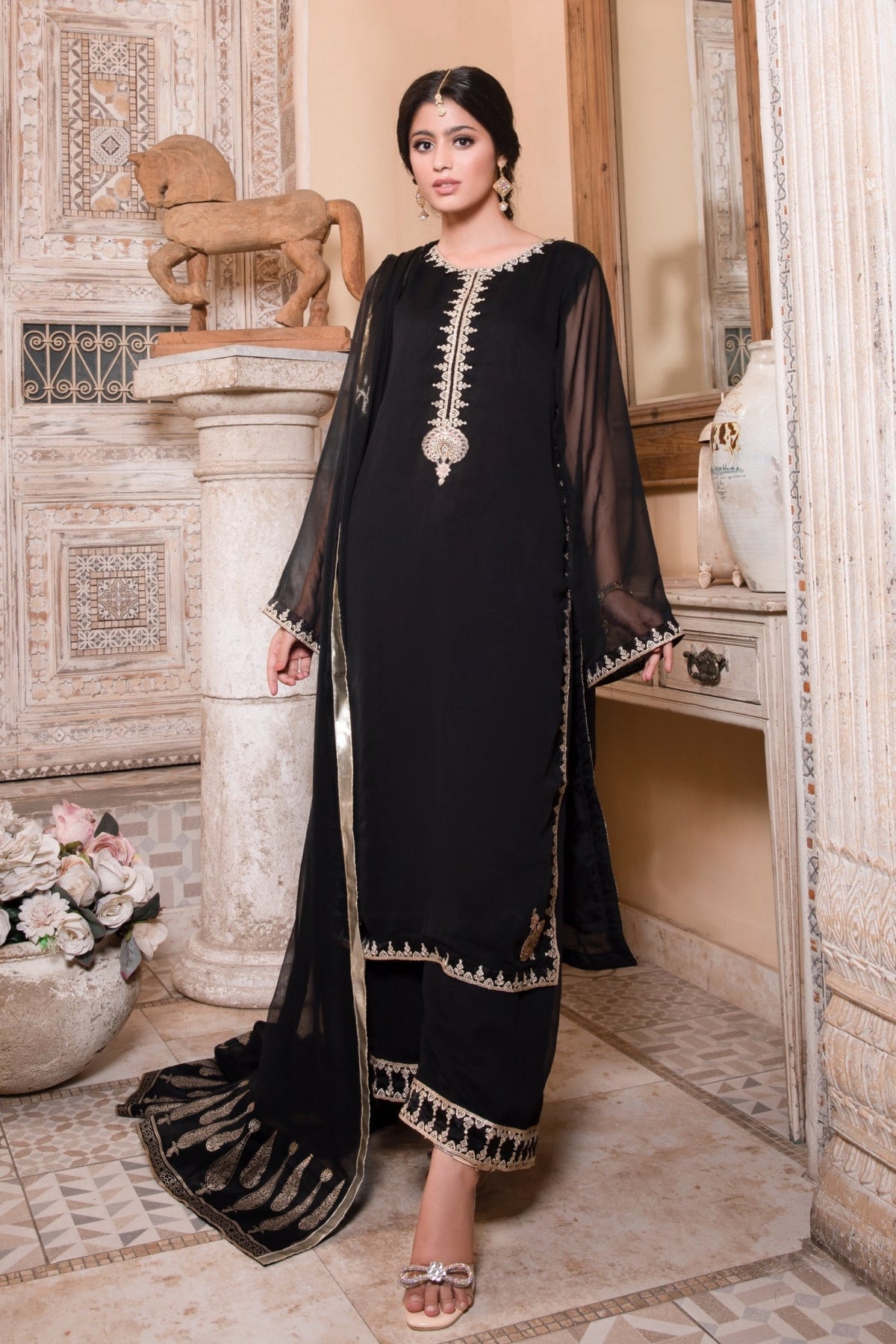 Hania & Umaimaz | Festive Collection | Mirha -  Hania & Umaima  - Original Designer Dress - House of Maryam