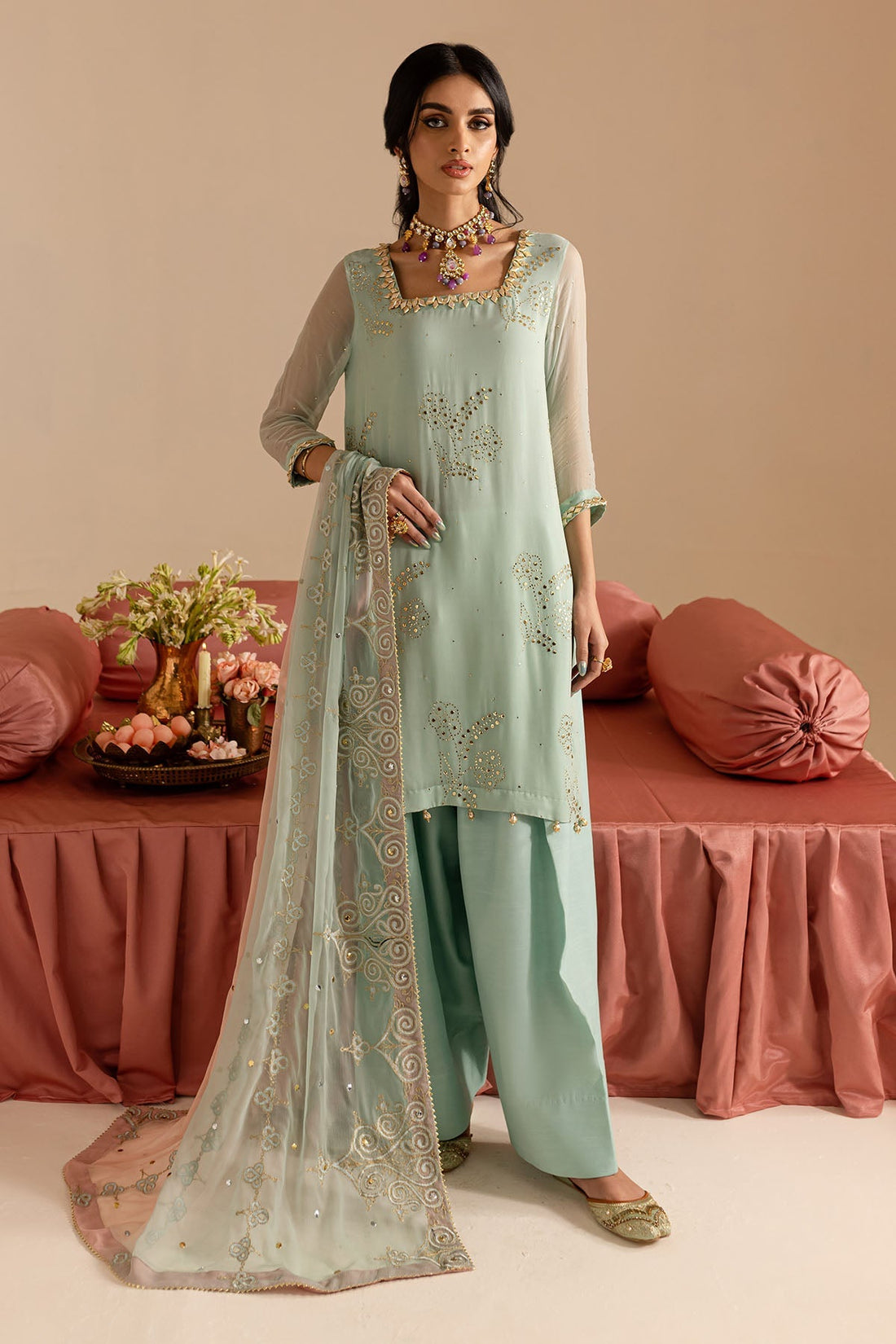 Nureh | Mukeshkari Formals | MK-11 -  Nureh Ladies Clothes -  House of Maryam