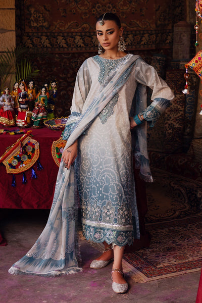 Nureh | Bazaar Lawn | NS-130 -  Nureh Luxury - Original Designer Dress - House of Maryam