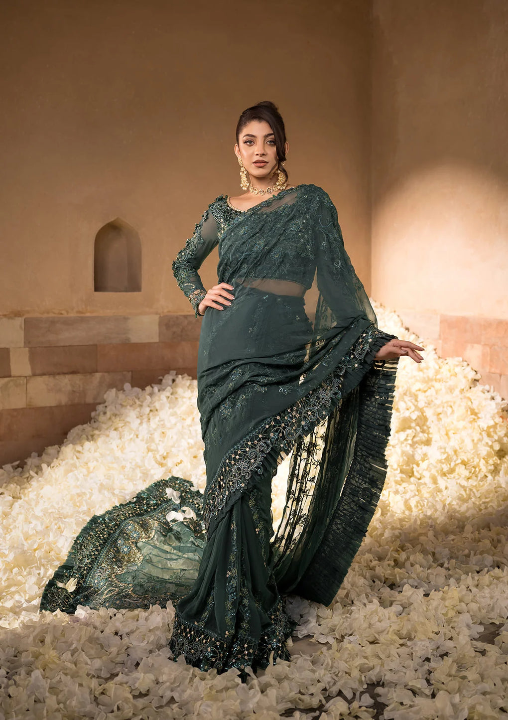 Elaf Premium | Formal Handwork Collection | EFH-01 JAHAN ARA -  Elaf Premium Ladies Clothes - Original Designer Dress - House of Maryam