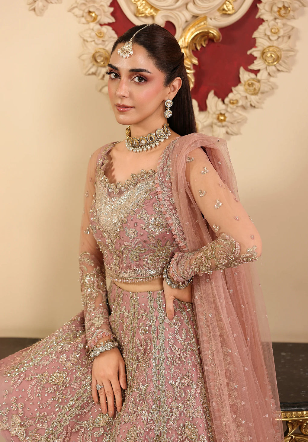 Elaf Premium | Stardom Formal Handwork 25 | ESH-02 GLAMOROUS -  Elaf Premium Ladies Clothes - Original Designer Dress - House of Maryam